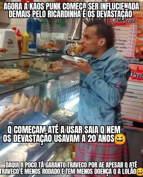 PunkSao's tweet photo. O ricardinha depois q se aliou aos seus ex inimigos da kaos pink tá ibflucienciando em tudo😅👌💩😆 #devastaçãopunkcagueta #desordempunkgay #kaospunk https://t.co/vfATGbzDM0
