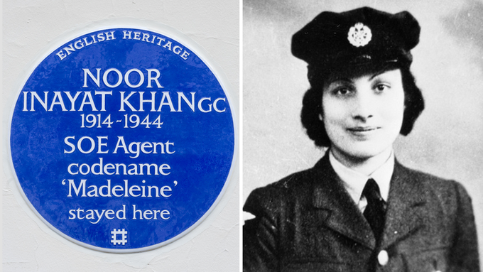 @SkyNews #NoorInayatKhan phenomenally brave - thank you for what you did for our freedom & liberty.

WW2 agent, Britain’s 1st female radio operative in occupied France bravely defied Gestapo interrogators, today 1st first woman of Indian origin to be honoured with a blue plaque in London.