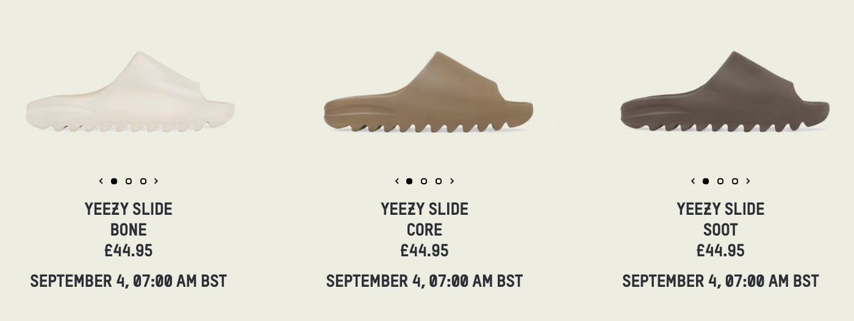 soot yeezy slide