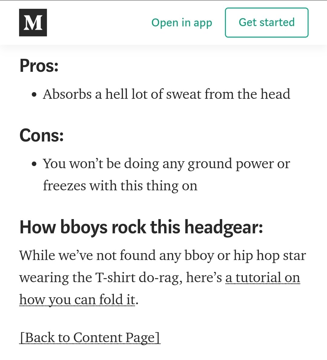 Btw it's part of bboy headgears.Source:  https://medium.com/@breakdancedecoded/the-ultimate-headgear-guide-for-bboys-b00d86d54485