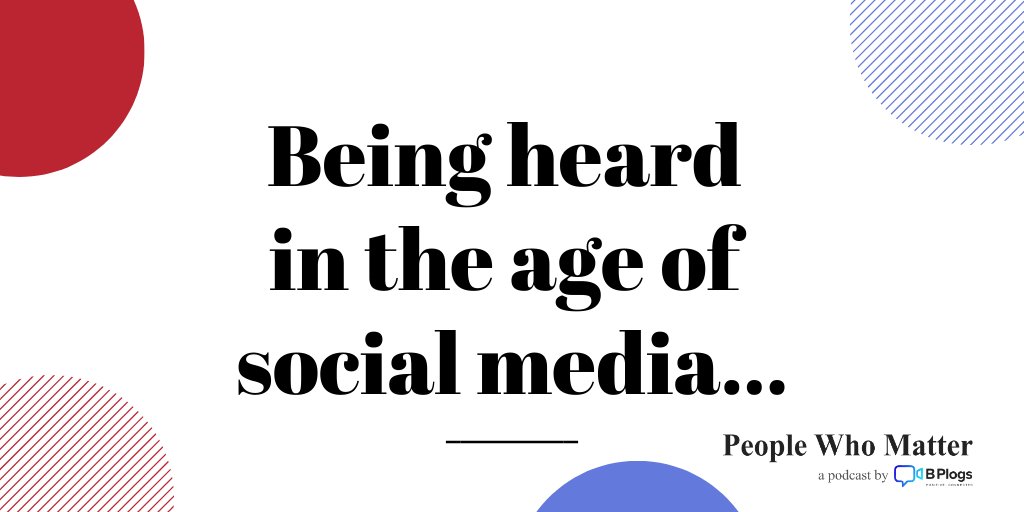 PlogsSwami's tweet image. Want to know more of how you can stand out in the noise?? 

Catch the Expert Insights on this and more, in the 
#PeopleWhoMatter #Podcast: bit.ly/2EgmR8l created by @Bhargavi86

#fridaythoughts #fridayfact #content #standoutcontent #socialmedia #branding #marketing