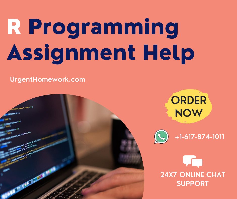 urgenthomework's tweet image. #rprogrammingassignmenthelp #programmingassignmenthelp #programminghomeworkhelp
Our Online Assignment Expert gives the best R programming homework help for students and professionals. 24x7 online chat support.
visit: urgenthomework.com/r-programming-…