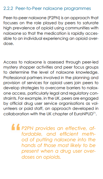 CorrelationNet's tweet photo. #P2PN provides an effective, affordable, and efficient method of putting #Naloxone into the hands of those most likely to be present when a #druguser #overdoses on #opioids.
For other solutions 👉 https://t.co/5FFwng1x1k
#StopOverdoseNow #CEHRN #HarmReduction #OD #THN #Prevention https://t.co/l7DWX6tGSa
