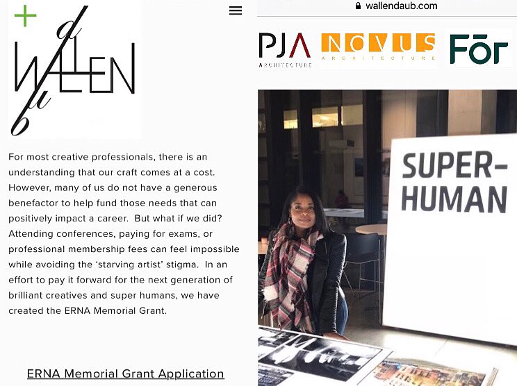Danei Cesario, Architect (@daneicesario) on Twitter photo ERNA #Grant: Let’s Elevate, Retain, Nurture and Assist your #STEM or creative professional + educational #goals. $1,333.00. Deadline 9/30. Submit applications through <a href="/WallenDaub/">WALLEN + daub</a> at bit.ly/3jZqpvZ ✨ ERNA #Grant: Let’s Elevate, Retain, Nurture and Assist your #STEM or creative professional + educational #goals. $1,333.00. Deadline 9/30. Submit applications through <a href="/WallenDaub/">WALLEN + daub</a> at bit.ly/3jZqpvZ ✨