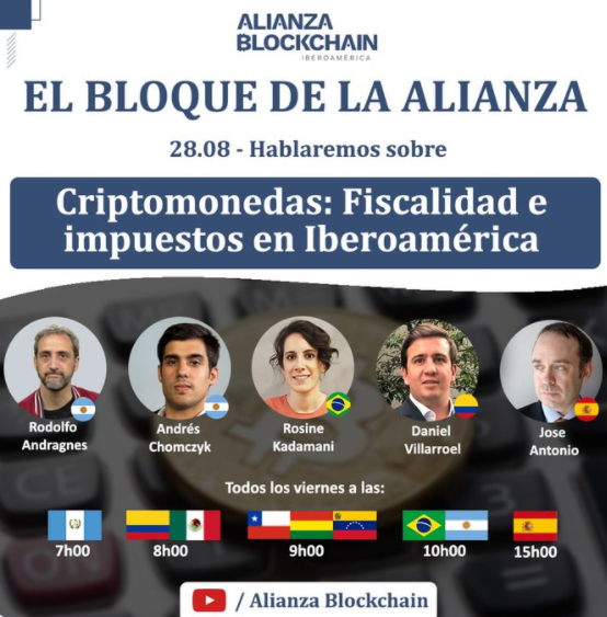 ¡Arrancamos el Bloque de la Alianza! Hoy charlaremos sobre la fiscalidad y la legislación tributaria de las criptomonedas en Iberoamérica con <a href="/achomczyk/">Andres Chomczyk</a> <a href="/jabravo/">José Antonio Bravo Mateu</a> <a href="/dvillarroelb/">Daniel Villarroel</a> @RosineKadamani y <a href="/RodolfoBits/">Rodolfo Andragnes</a>

Síguelo aquí👇

youtube.com/watch?v=qrL4Ae…
