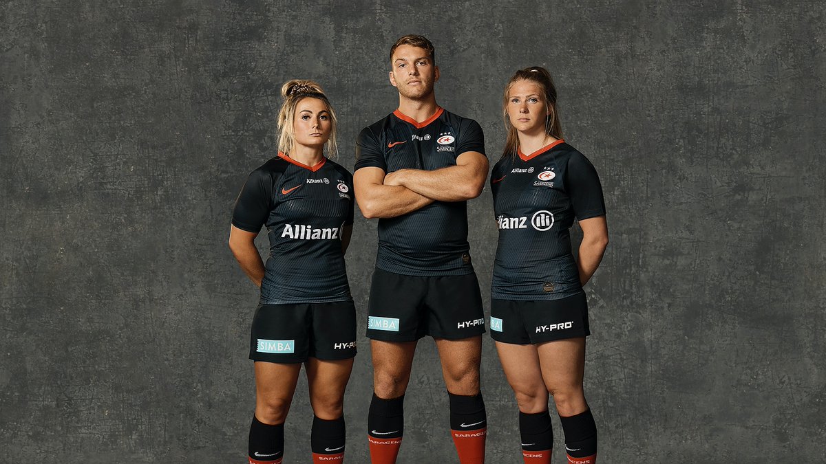 We are more than enough.   We stand together with every women's rugby team.   Strong. Dedicated. Proud.   #IAMENOUGH #TogetherSaracens