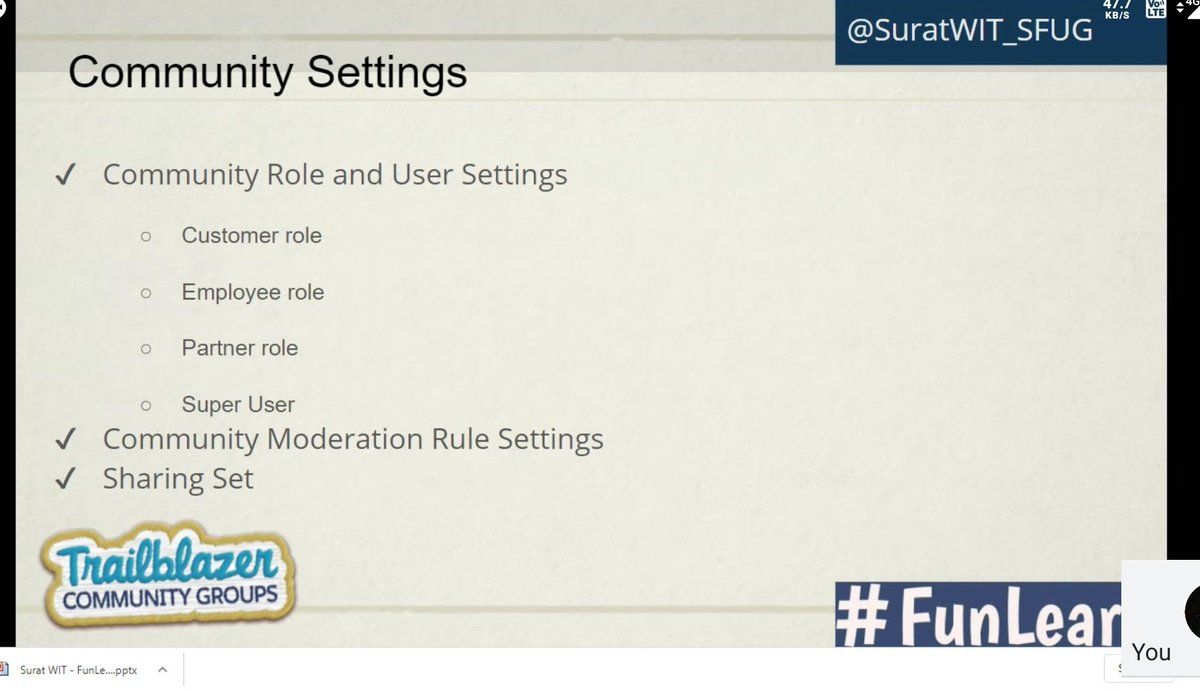 yuvrajsinghshe4's tweet image. Easy way to learn Community settings 😊
@SuratWIT_SFUG 
#FunLearnSeason1