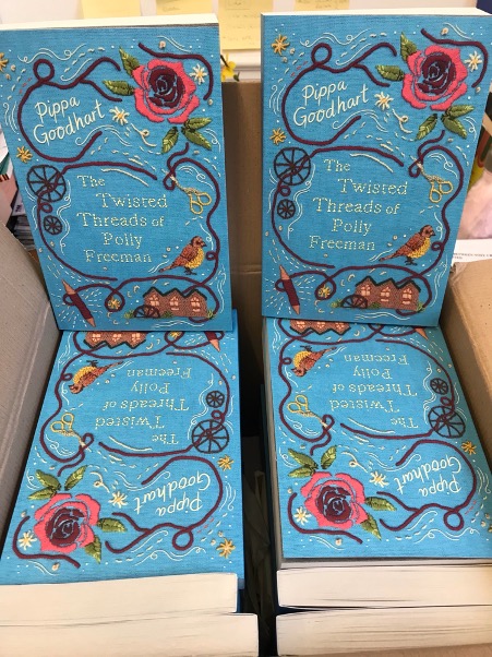 My first glimpse of my new book, The Twisted Threads of Polly Freeman. 1838 workhouse, Quarry Bank Cotton Mill, family intrigue, thriller twists, and a background of slavery. Oooo! <a href="/bouncemarketing/">Bounce Sales and Marketing ❤️📗</a> <a href="/catnipbooks/">Catnip Books</a> <a href="/AnneClarkLit/">Anne Clark</a>