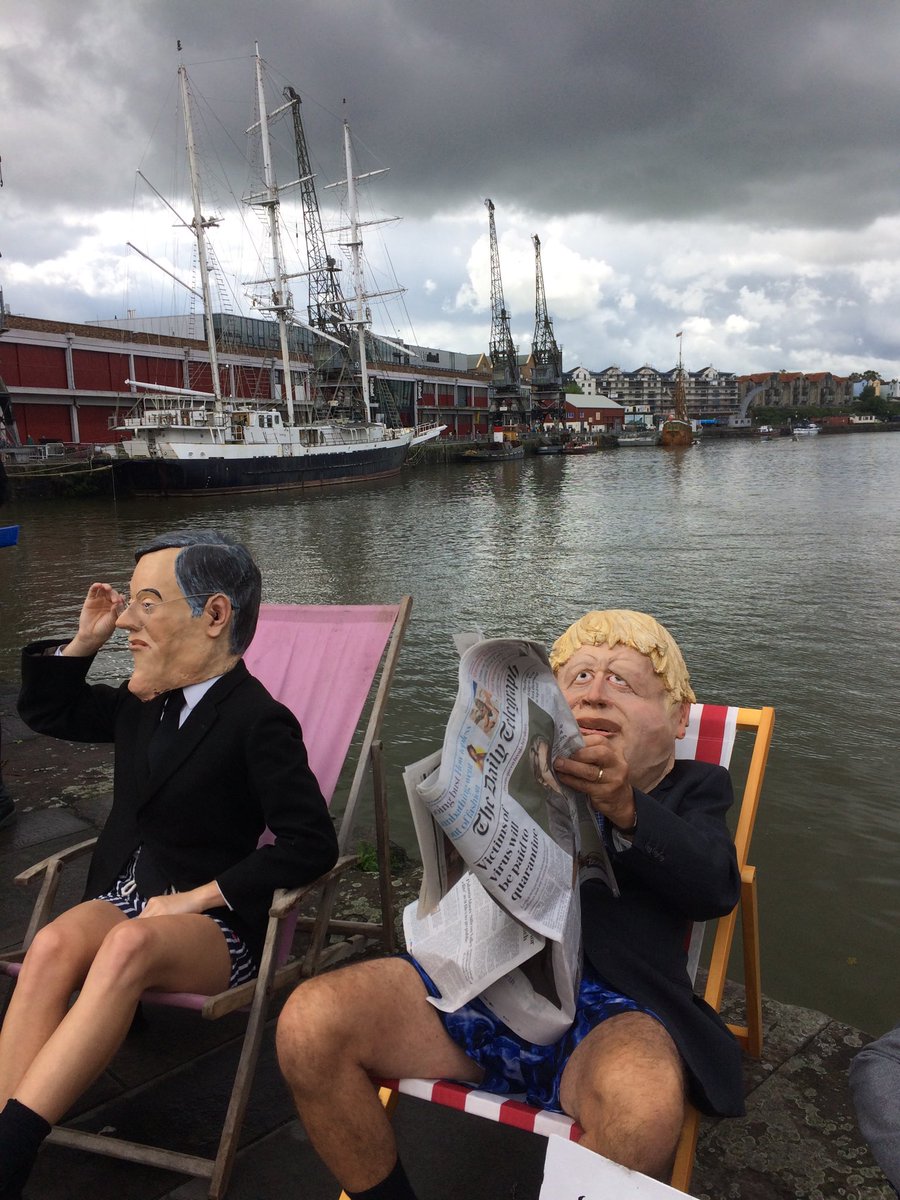 #BorisJohnson and others at #Bristol today. Pic my copyright