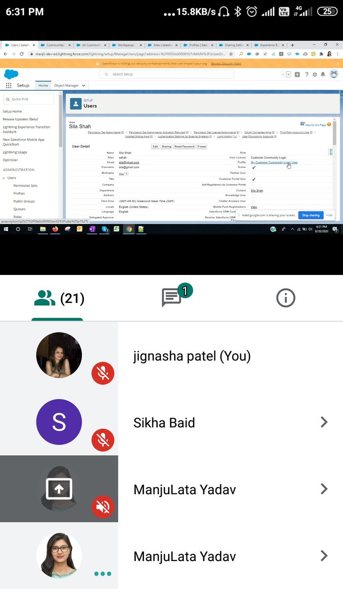 Jignash19157863's tweet image. Learn Lighting Login Logout pages , Attachments,Tabs, Profile
@SuratWIT_SFUG #FunLearnSeason1