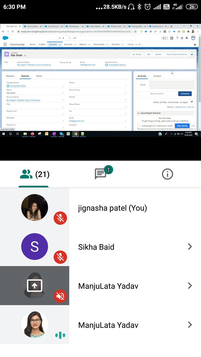 Jignash19157863's tweet image. Learn Lighting Login Logout pages , Attachments,Tabs, Profile
@SuratWIT_SFUG #FunLearnSeason1