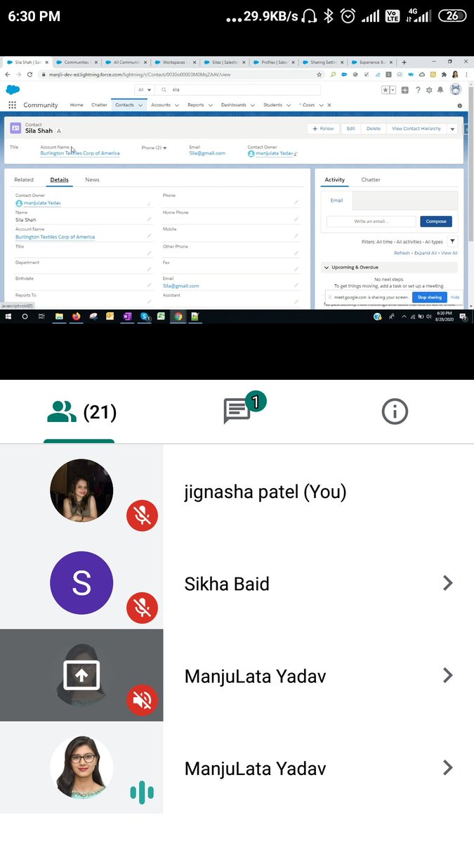 Jignash19157863's tweet image. Learn Lighting Login Logout pages , Attachments,Tabs, Profile
@SuratWIT_SFUG #FunLearnSeason1