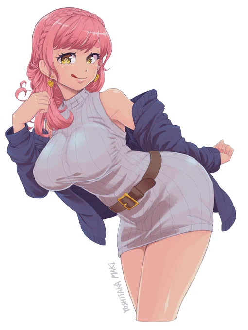 愛園さんの新衣装がめっちゃ刺さったので描きました
(表情差分)

#愛美術館 