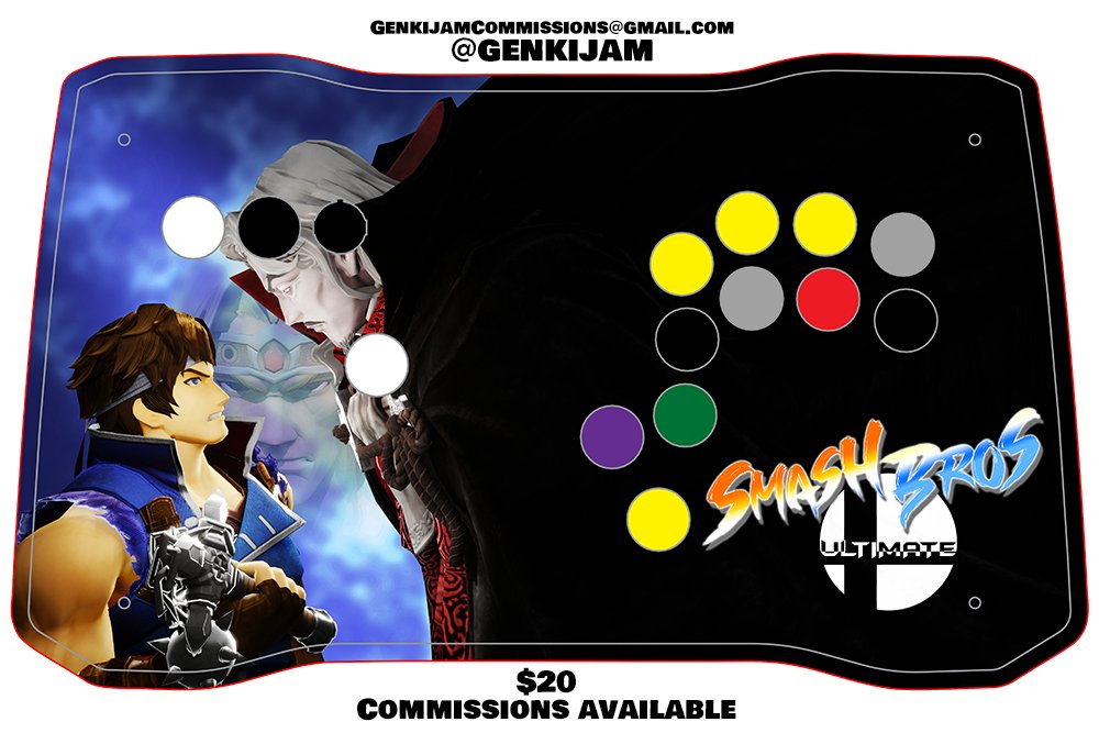 GenkiJAM's tweet image. I'm a backer for the #SmashStick #Kickstarter by @AltLabControl! Free ship, optional Square Gate & custom battop goals hit! Leffen is a backer!
ENDING TOMORROW!!
kickstarter.com/projects/altla…
#SmashBros
#Castlevania
#StreetFighter
#Fightstick
(wallpaper: deviantart.com/genkijam)