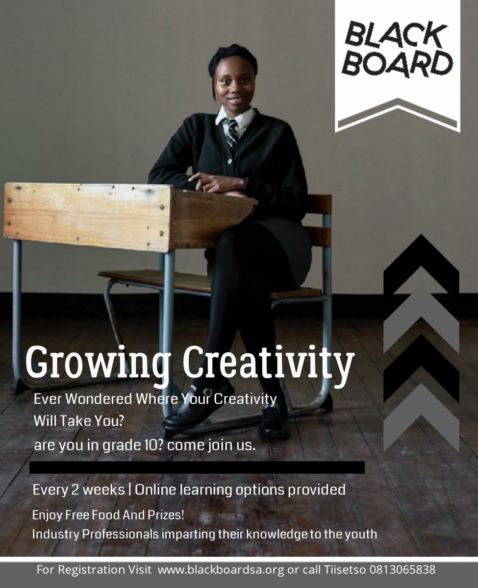 Rise up Soweto it's your time 😆 #BlackboardSA enroll now #ojewakeng <a href="/blackboardcomm1/">blackboard_community</a>