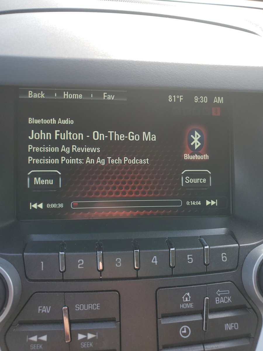 PrecAgEngineer's tweet photo. More time on the road means listening to more #agtech talks & podcasts. #PrecisionPoints by @PAR_AgReviews is a really good one. What are some other good #agtech podcasts out there? @SpacePlowboy @fultojp https://t.co/xLJRfgw6jK