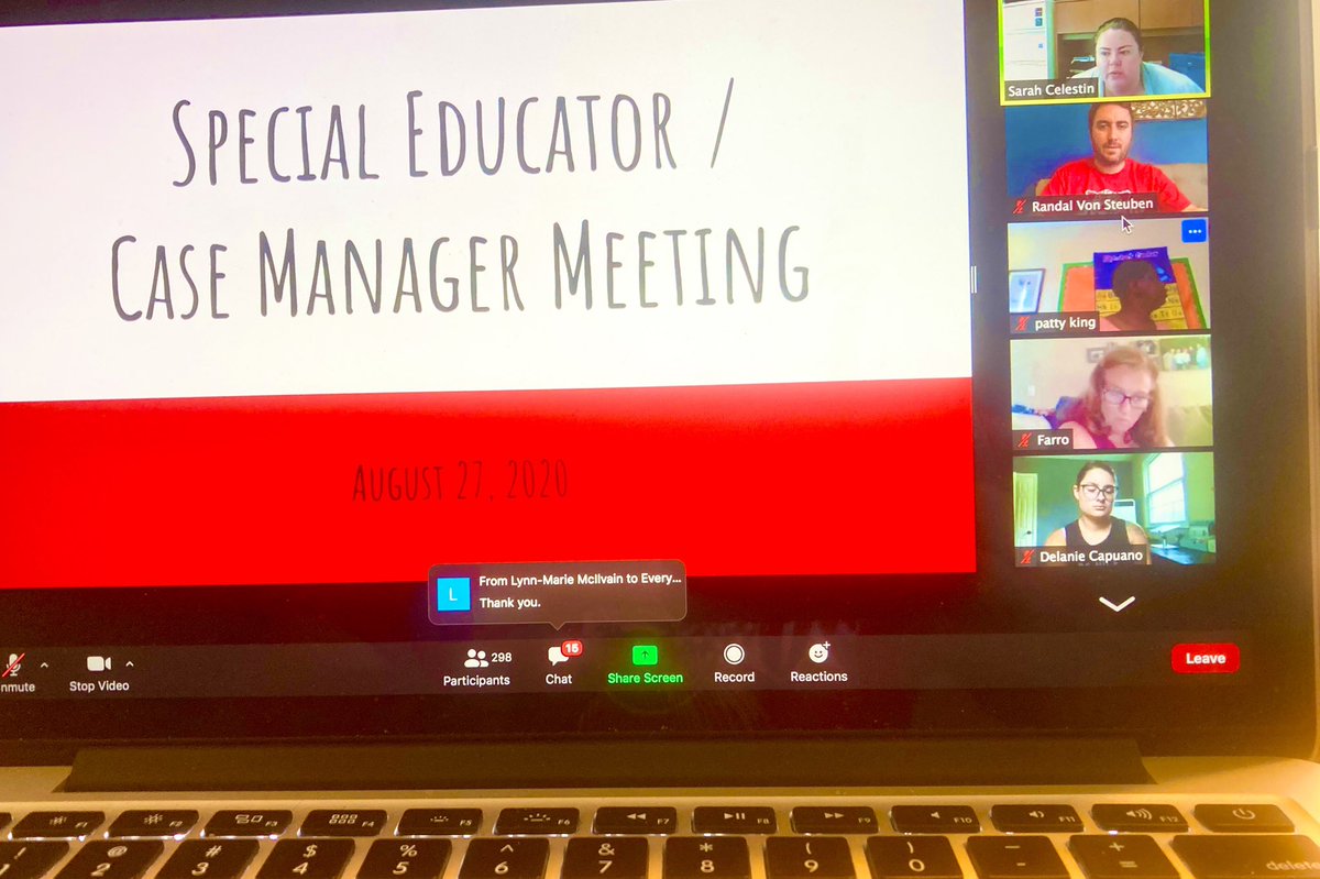 District Wide Special Education Zoom Meeting.  300 Teachers &amp; Staff were at the meeting working hard to meet ALL student needs during virtual learning
💪👨‍🏫👩🏾‍🏫👩🏻‍🏫👨🏽‍🏫 #SkylinePride <a href="/SkylineJaguars/">Skyline Middle</a> <a href="/RedClaySchools/">Red Clay Consolidated School District</a> <a href="/SkylineJags/">Skyline Middle School</a>