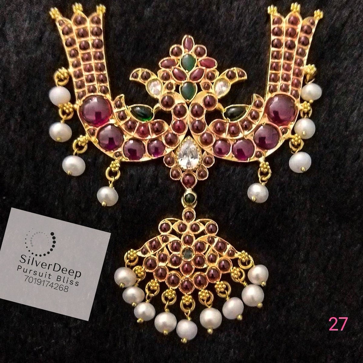 #exquisitejewelry #intricatedesign #bejeweledjewelry #specialoccasions #heavypendant #antiquependant #redstonejewelry #kundanpendant

#goldplatedsilverjewelry #jewelrydesign #antique925silver #silverjewelry #925antiquesilver

#SILVER DEEP

#7019174268 call-text-whatsapp
