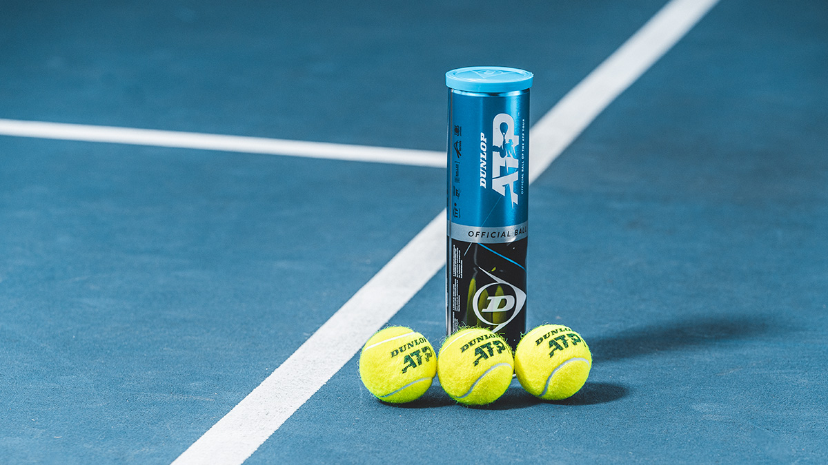 The No.1 ball on the <a href="/atptour/">ATP Tour</a> 😎
Get them now at tennisnuts: bit.ly/DunlopATPBall👊

#dunloptennis #atp