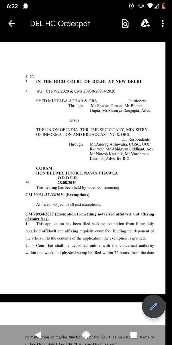 TnagarTornado's tweet photo. Dear @SureshChavhanke and @SudarshanNewsTV ,
This is the order you say you haven't got a copy of. If you still broadcast the news, it will be contempt of court.
#youareserved https://t.co/UkWR0jEMX2
