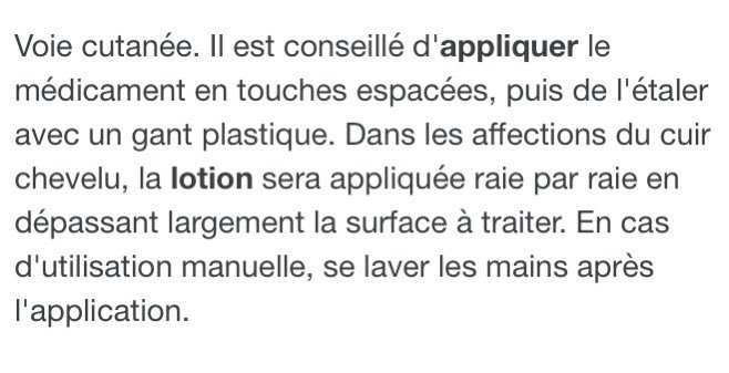 La lotion que j’applique pour mon psoriasis sur mon cuir chevelu (je vous préviens c’est horrible à l’application sa brule je pleure à chaque fois) sur ordonnance aussi c’est la même chose que la crème mais en liquide.