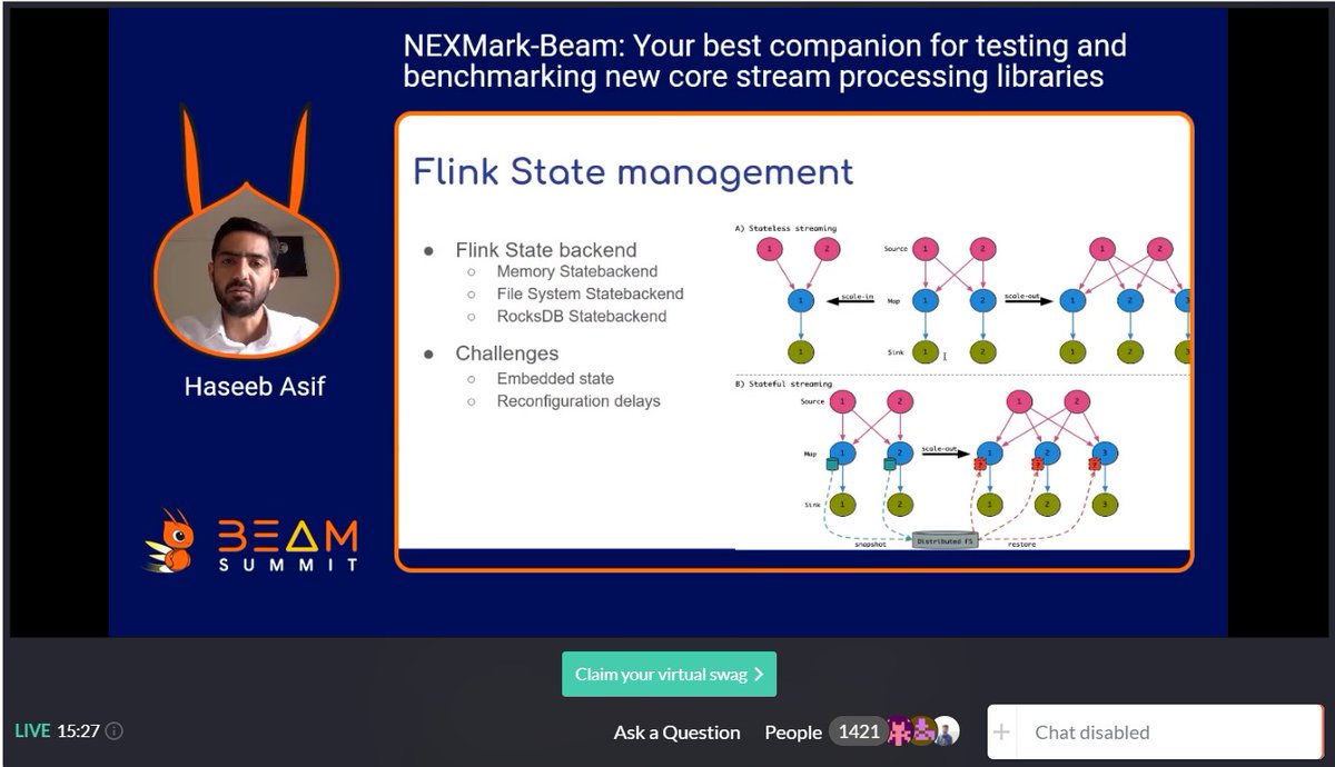 BeamSummit's tweet image. The last talk of #BeamSummit 2020!
@sruthi_s_kumar &amp;amp; @haseeb1431 are the cherry at the top.
2020.beamsummit.org/live/