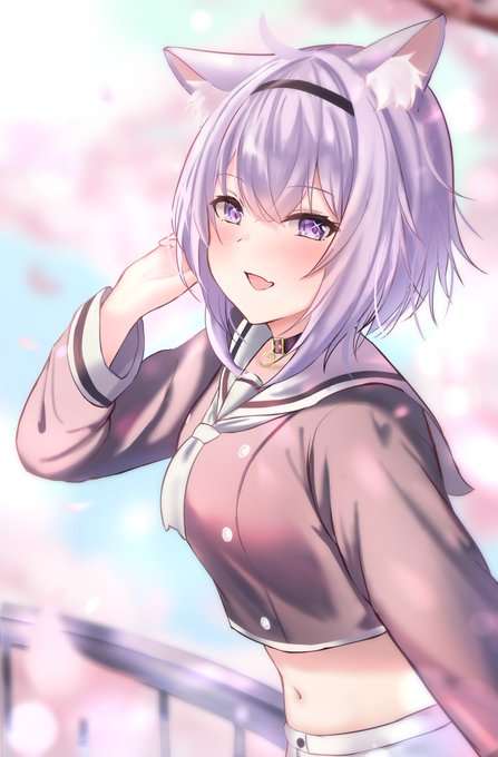 ต(^ㅇωㅇ🌸^)
#絵かゆ 