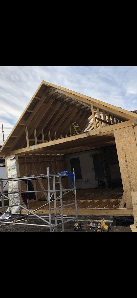 absolute_build's tweet image. Recent timber kit and roof construction #joinery #glasgow