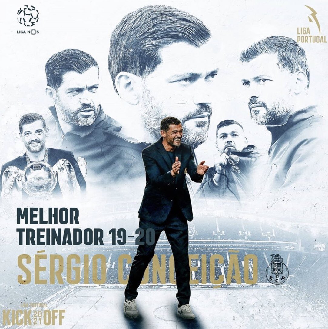 Sérgio Conceição eleito o melhor treinador da época passada ao serviço dos campeões nacionais <a href="/B24PT/">B24</a>