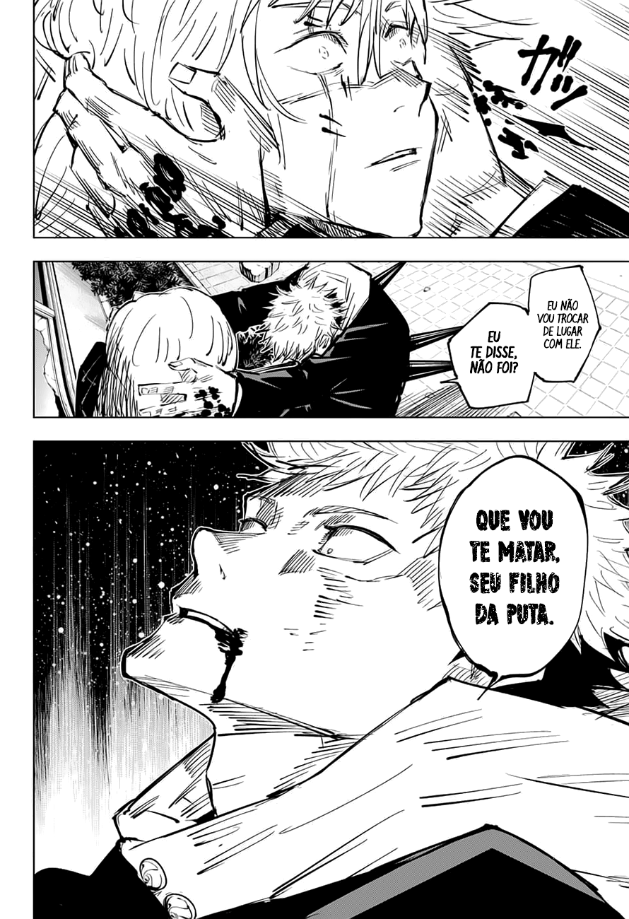 Matando a curiosidade de como este momento de JUJUTSU KAISEN ficou