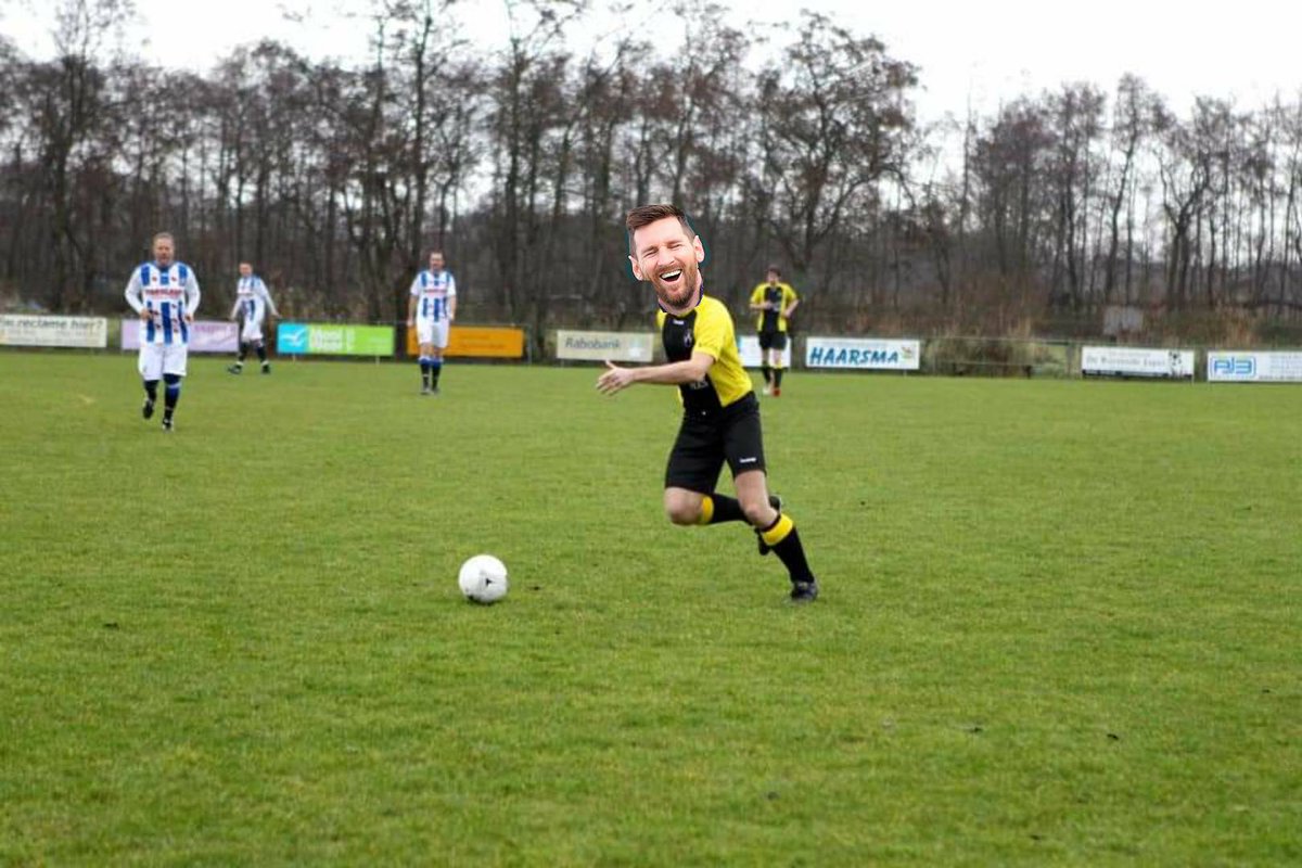 Breaking news!!!!
Lionel Messi gaat afbouwen bij <a href="/avvterschelling/">AVV Terschelling</a>!! Op aandringen van zijn goede maat <a href="/Bosw8erHessel/">Hessel Hek</a> gaat Messi het combineren met een baan bij <a href="/staatsbosbeheer/">Staatsbosbeheer</a> op #Terschelling.