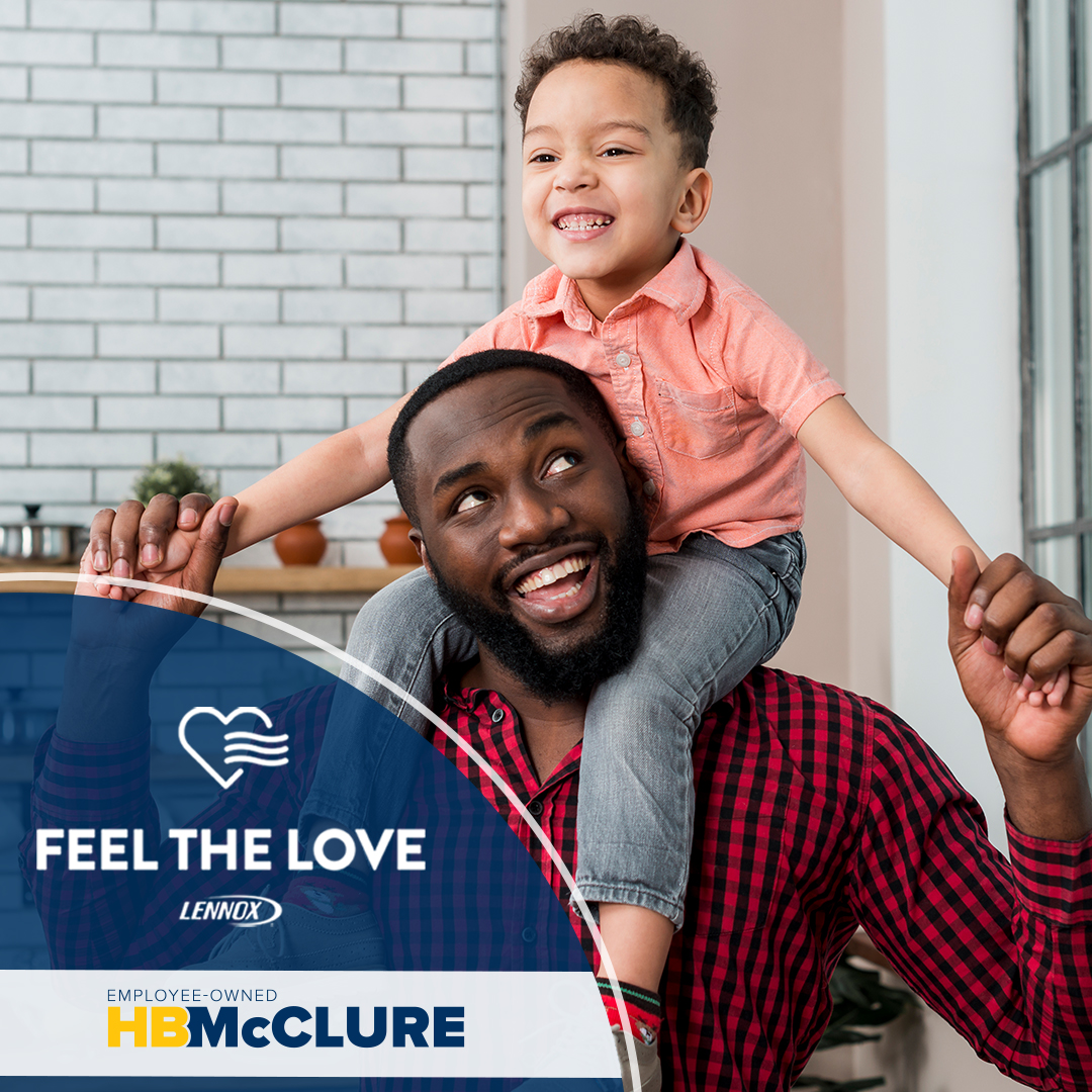 HB McClure joins Lennox for Feel the Love™, a program that gives heating and cooling systems to our neighbors in need.

Nomination deadline is August 31st! Details at bit.ly/3gz3zsx.