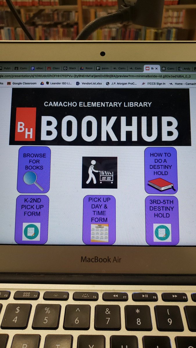A_RobinsonLib's tweet image. So excited to get books into the hands of our Cosmos students!  BookHub curbside service starts next Monday @Camacho_Elem @A_RobinsonLib @LeanderISD_Lib @LeanderISD #bookhub