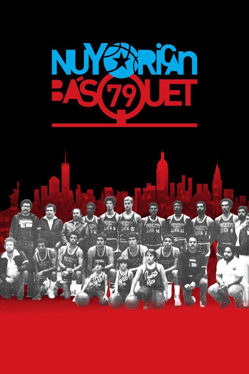 Más que recomendable, Nuyorican Básquet. La historia de la Selección Nacional de Baloncesto de Puerto Rico en 1979. Está en <a href="/PrimeVideoES/">Prime Video España</a> 

primevideo.com/detail/Nuyoric…