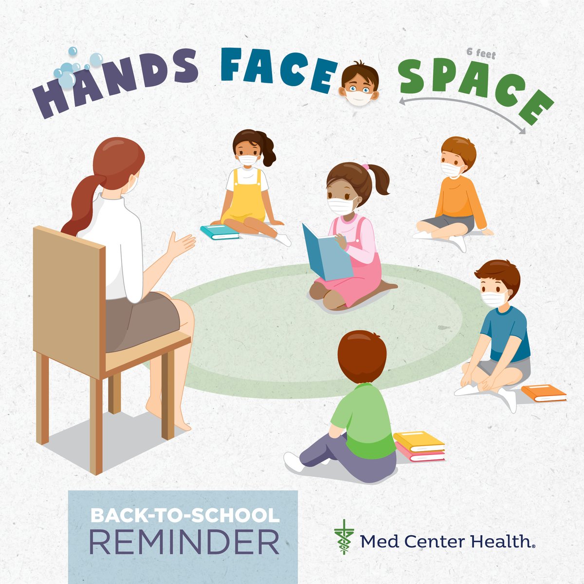 Today ends the first week back to school for <a href="/BGISD/">Bowling Green Independent Schools</a> and <a href="/WarrenCoSchools/">Warren Co Schools</a>. YOU can help keep our children and teachers #HealthyAtSchool &amp; #HealthyAtHome by washing hands, wearing masks and maintaining social distance. Remember - Hands, Face, Space!

#StopTheSpread #TeamKentucky