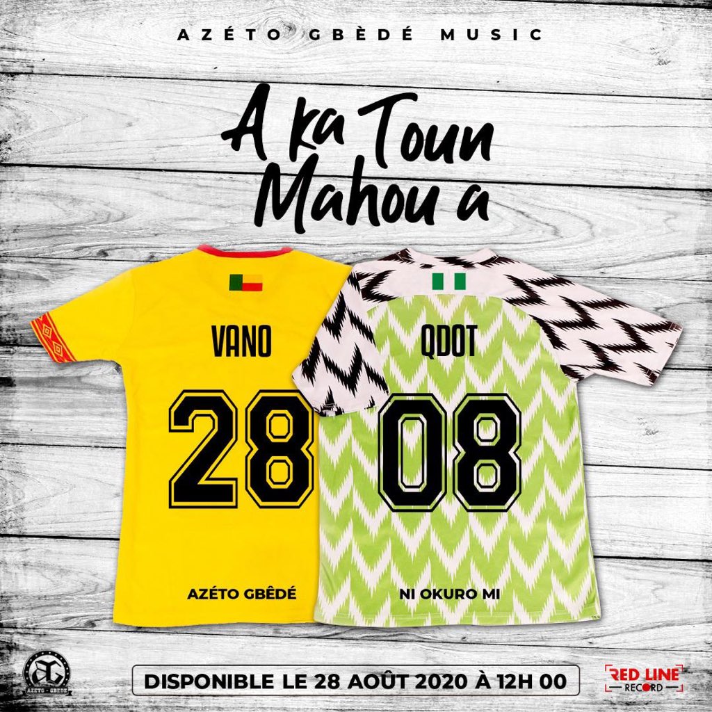 Mon nouveau clip « A ka toun mahou a » en collaboration avec Qdot 🇳🇬 

En téléchargement sur les plateformes (ITunes, Spotify...)
youtu.be/X3bnebQ8lO4