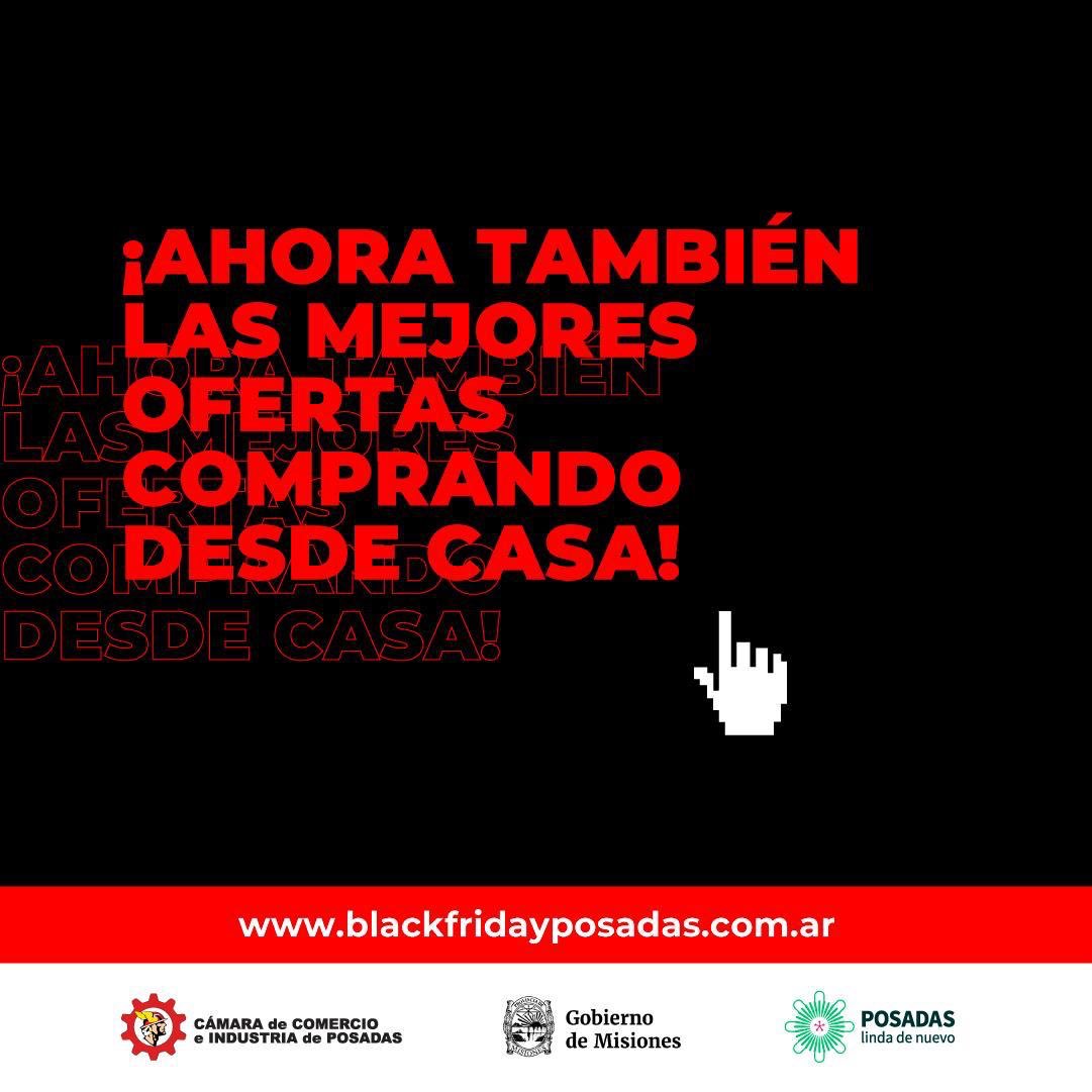 📌¡Llega el #BlackFridayPosadas! 

En esta nueva edición nos renovamos e incorporamos compras online 🛍🎉 📲
Prepárate para la #ExperienciaBlackFriday 😎

¡Ingresá a nuestra página web y enterate más!"
