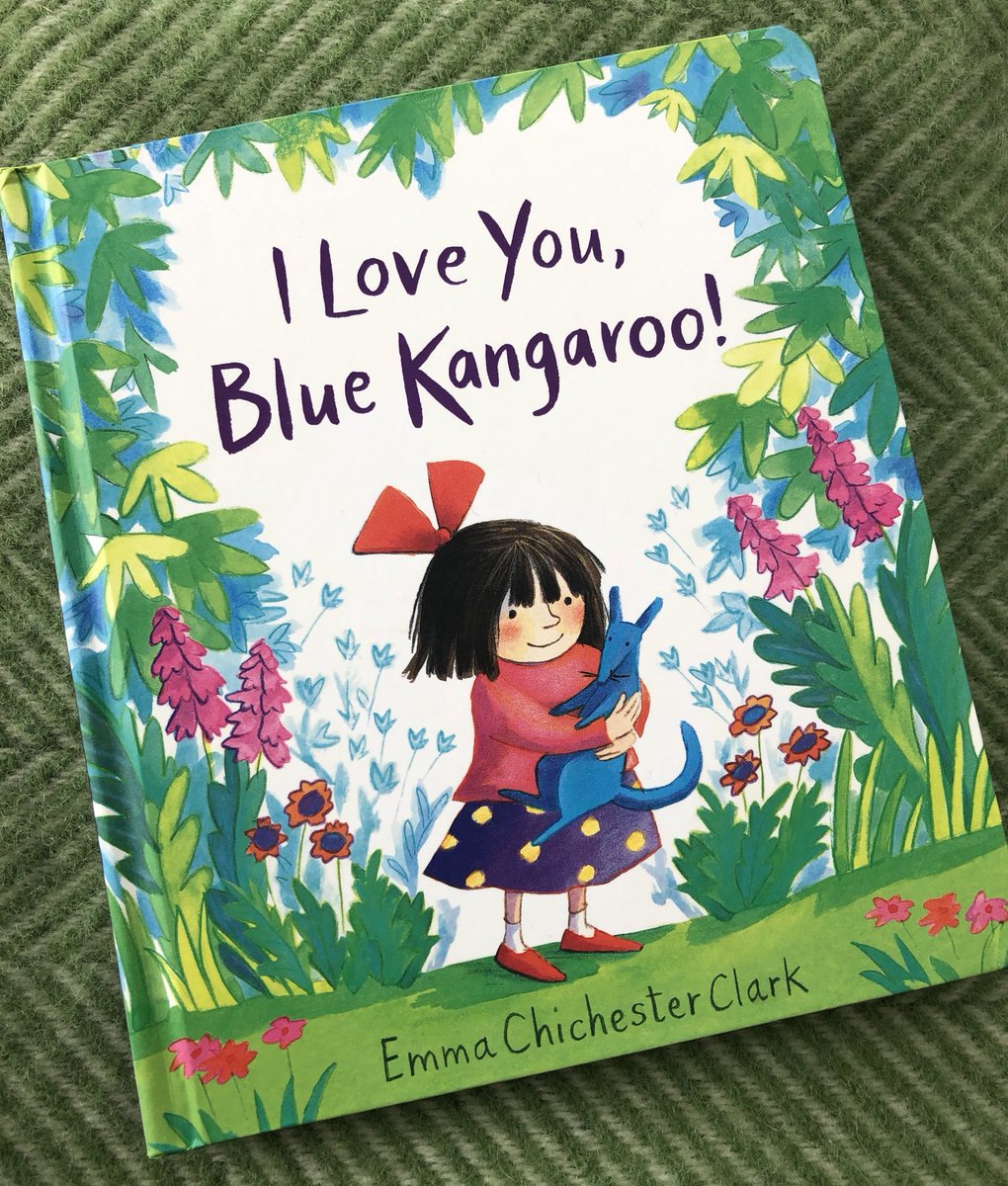 No.30  #LibraryTop59 Emma Chichester Clark  @emmachichesterc uses gorgeous colour palettes and clever designs in her famous Blue Kangaroo books. Visit her Plum Dog Blog  http://emmachichesterclark.blogspot.com  for painted scenes from real life that inspired books about him  https://en.m.wikipedia.org/wiki/Emma_Chichester_Clark