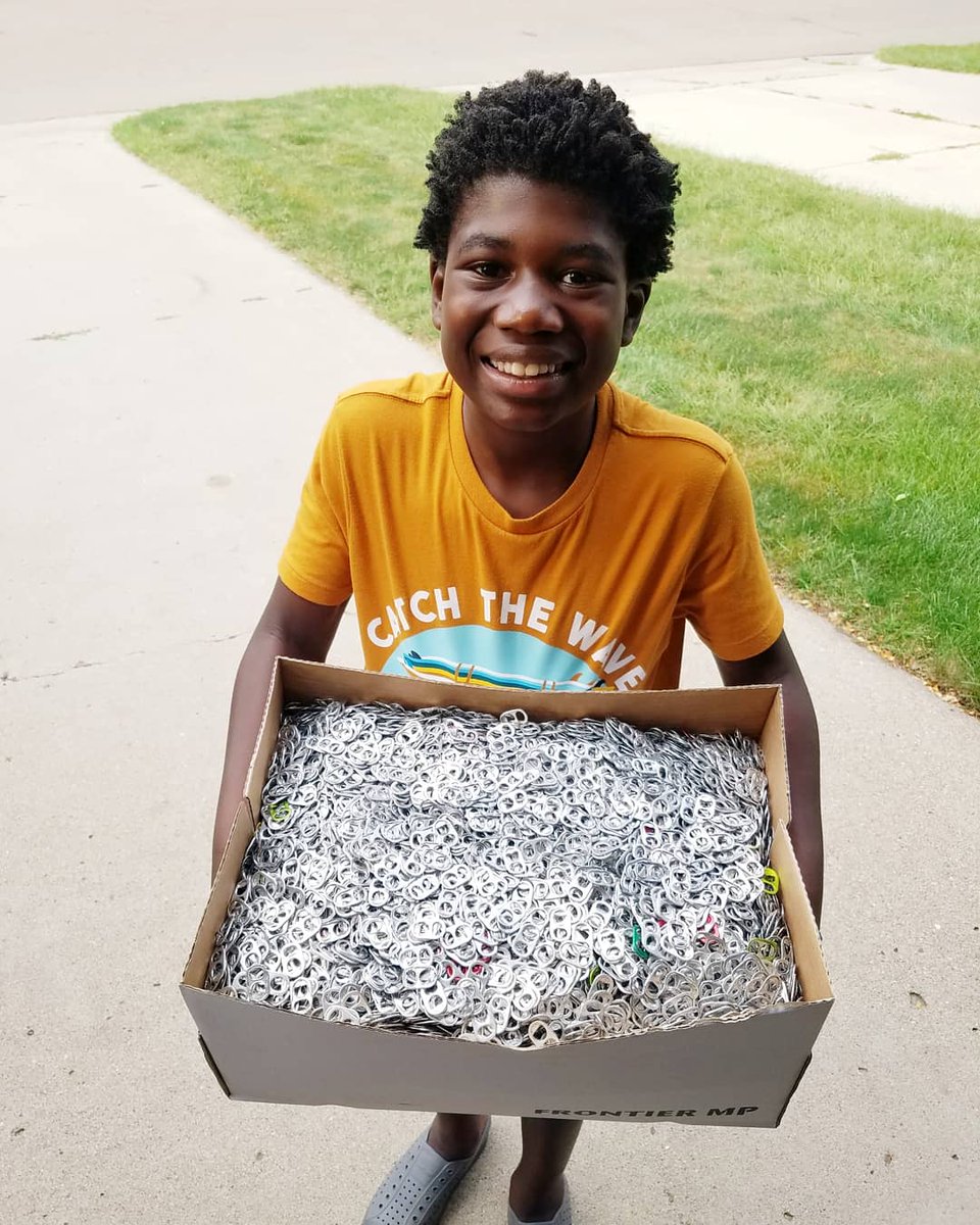 CashsCans's tweet photo. Another 175 pounds of pop tabs heading to the @RMHC_UM! Lifetime total now 6,013lbs or 7,167,495 individual pop tabs! https://t.co/VrDVLdx0bv