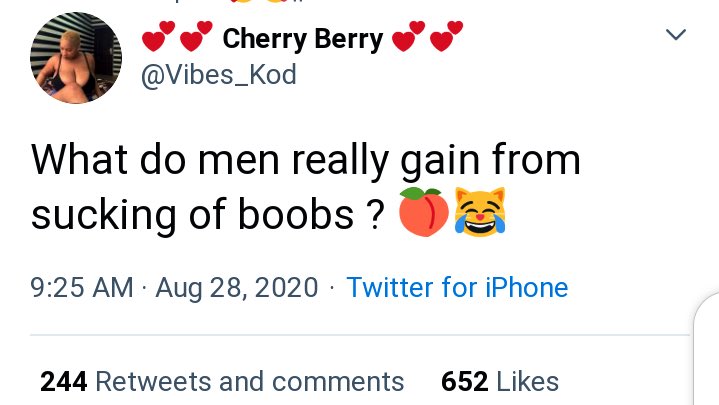 Why men like sucking breast