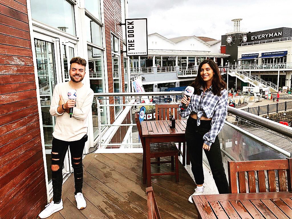 As it’s the first and last bank holiday weekend, we thought we’d head to the pub! 

Josh &amp; Kally are bringing you all the weekend vibes from <a href="/TheDockCardiff/">The Dock Cardiff</a> from 4!