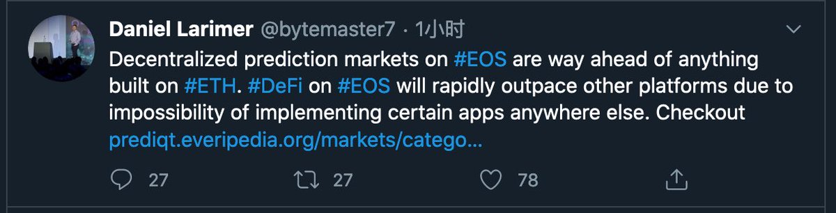 ptocash's tweet photo. EOS-DeFi https://t.co/Ae2zXlvier