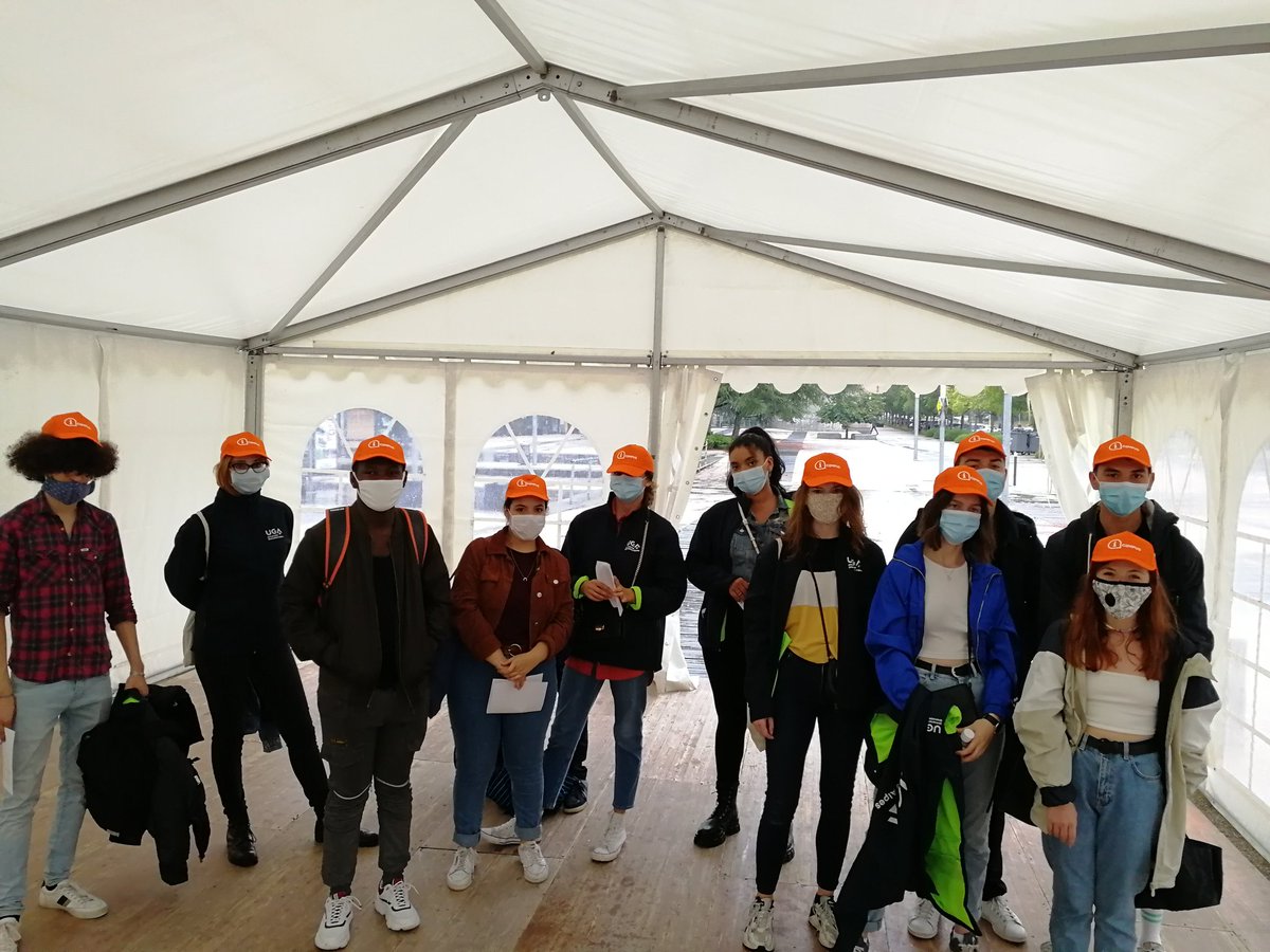 La Welcome Team iCampus de <a href="/UGrenobleAlpes/">Université Grenoble Alpes</a> est prête 👌
➡️ Accueil et informations 
➡️ Prévention, gestes barrières
➡️ Découverte des services et outils
➡️ Et on oubli pas l'appli app-campus.univ-grenoble-alpes.fr/web/index.html