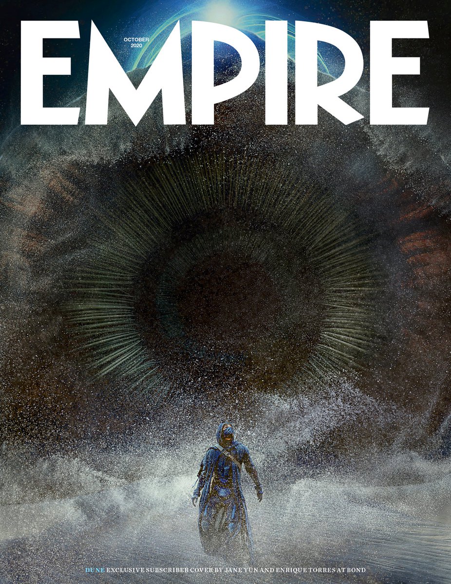 This month’s subscriber cover, created exclusively for Empire in collaboration with the filmmakers behind #Dune, is a terrifying glimpse at the colossal sandworms of Arrakis. READ MORE: empireonline.com/movies/news/em…