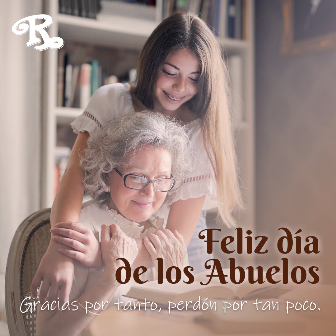 Feliz #DiaDelAbuelo gracias por tanto amor, por cuidarnos, consentirnos y amarnos ❤️ ¡Hagámosles saber, cuanto los amamos! 
Síguenos 👉 <a href="/elrecodooficial/">Banda El Recodo de Cruz Lizarraga</a> 
#seguroquesi #iuuu #banda #musica