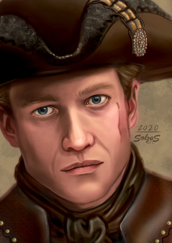 solgasart_OL's tweet photo. I absolutely couldn't ignore #StephenBonnet. Although we hate him, we like #EdSpeleers who played him fantastic. 🤩
@EdSpeleersNews 
@Outlander_STARZ 
#OutlanderFanArt #PaintedPortrait #Outlander #OutlanderArt https://t.co/MppZjYUVr9
