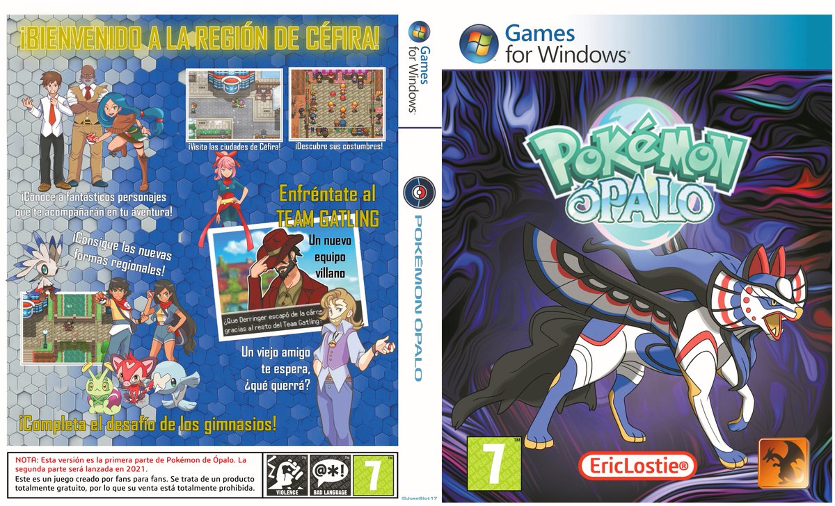 Eric_Lostie's tweet image. ⭐️¡DESCARGA POKÉMON ÓPALO PARTE 1!⭐️

Una gran aventura sin precedentes y de más de 20 horas de duración te espera en el Mundo Pokémon, ¡atrévete a vivirla!

¡RT🔄 y Like❤️para difundir el juego, por favor!

DESCARGA⬇️: mega.nz/file/D7IlRKYC#…