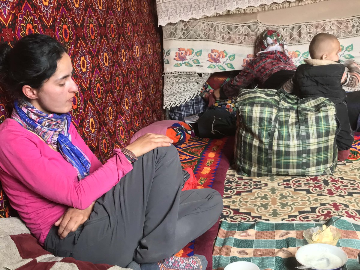 ‘Strangers on our route were always surprised that I am a young woman doing what they think is a hard job. Even now I get calls from some of them asking if I’m alright after this long walk.’—Furough Shakarmamadova  #TajikistanStory:  https://bit.ly/2QzhZ0Q  #ItsTheirWalkToo2/