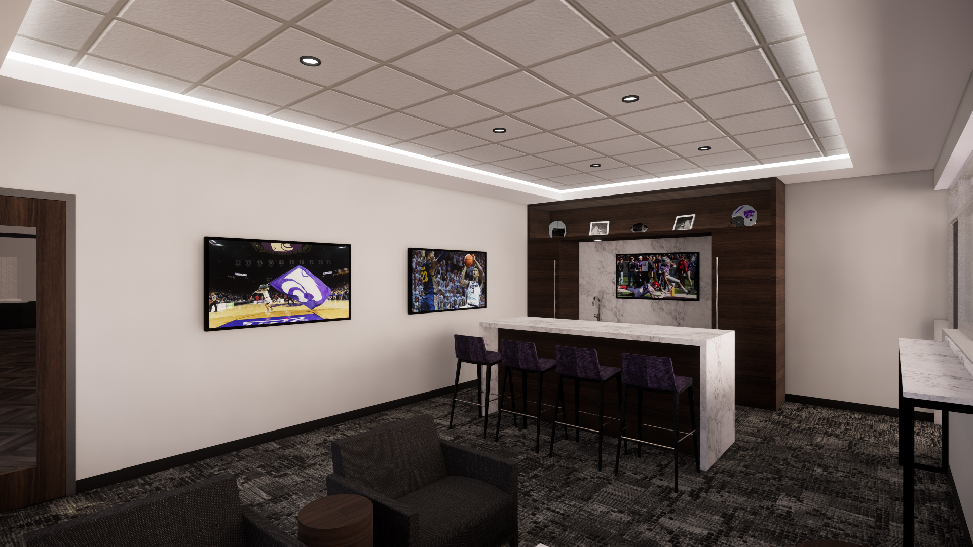 KState Athletics on Twitter "The Shamrock Zone includes a 13,500