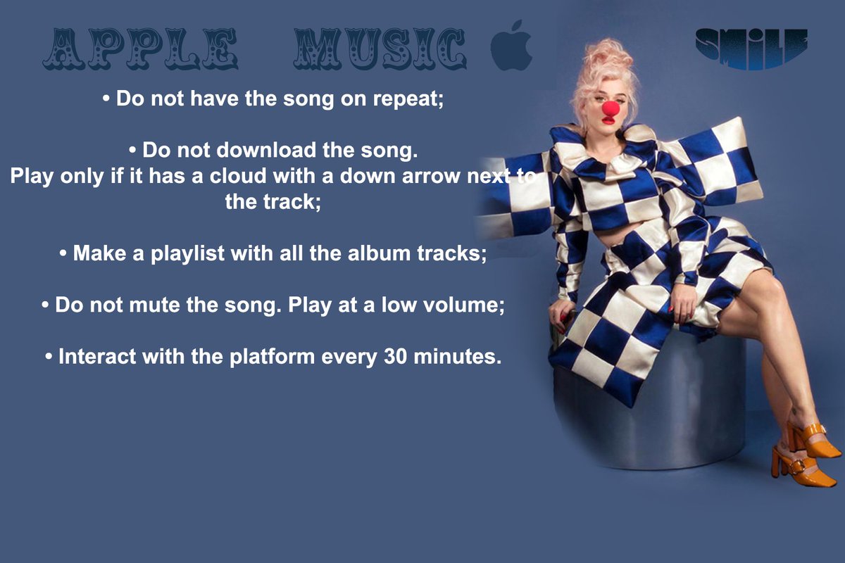 LetsSmileFAQ's tweet image. By reading these tips and practicing them, you will have no reasons to cry about it later! #KatyPerrySMILE

Learn more about:

• Spotify — bit.ly/34G6cGo

• YouTube — bit.ly/3josGQe

• Digital Sales — bit.ly/2YKO5LH